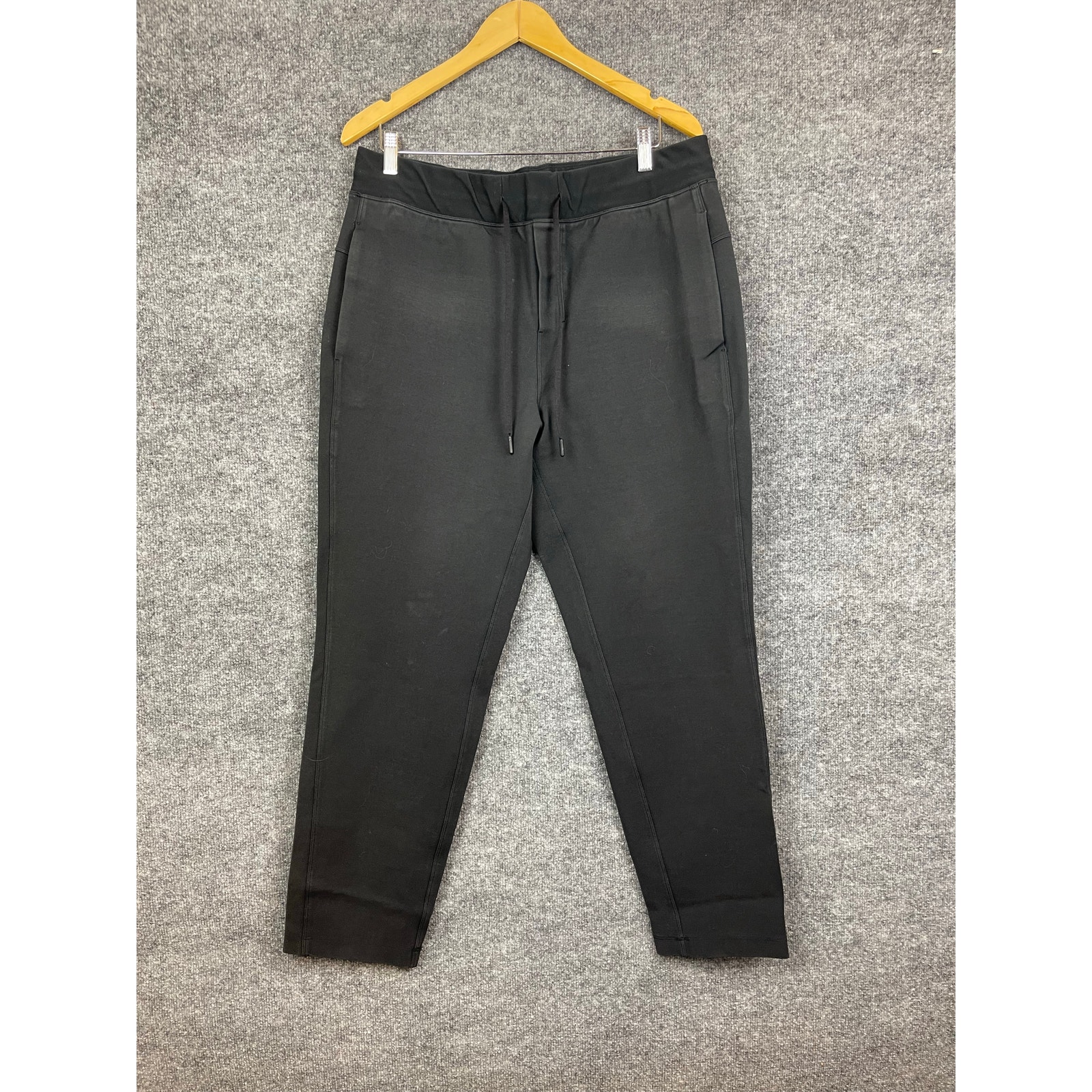 Lululemon Athletic Pant Men's Xl Black M5344sn6017l Very Thick Material